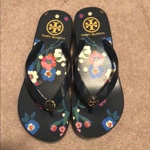 Tory Burch Flip flop wedges